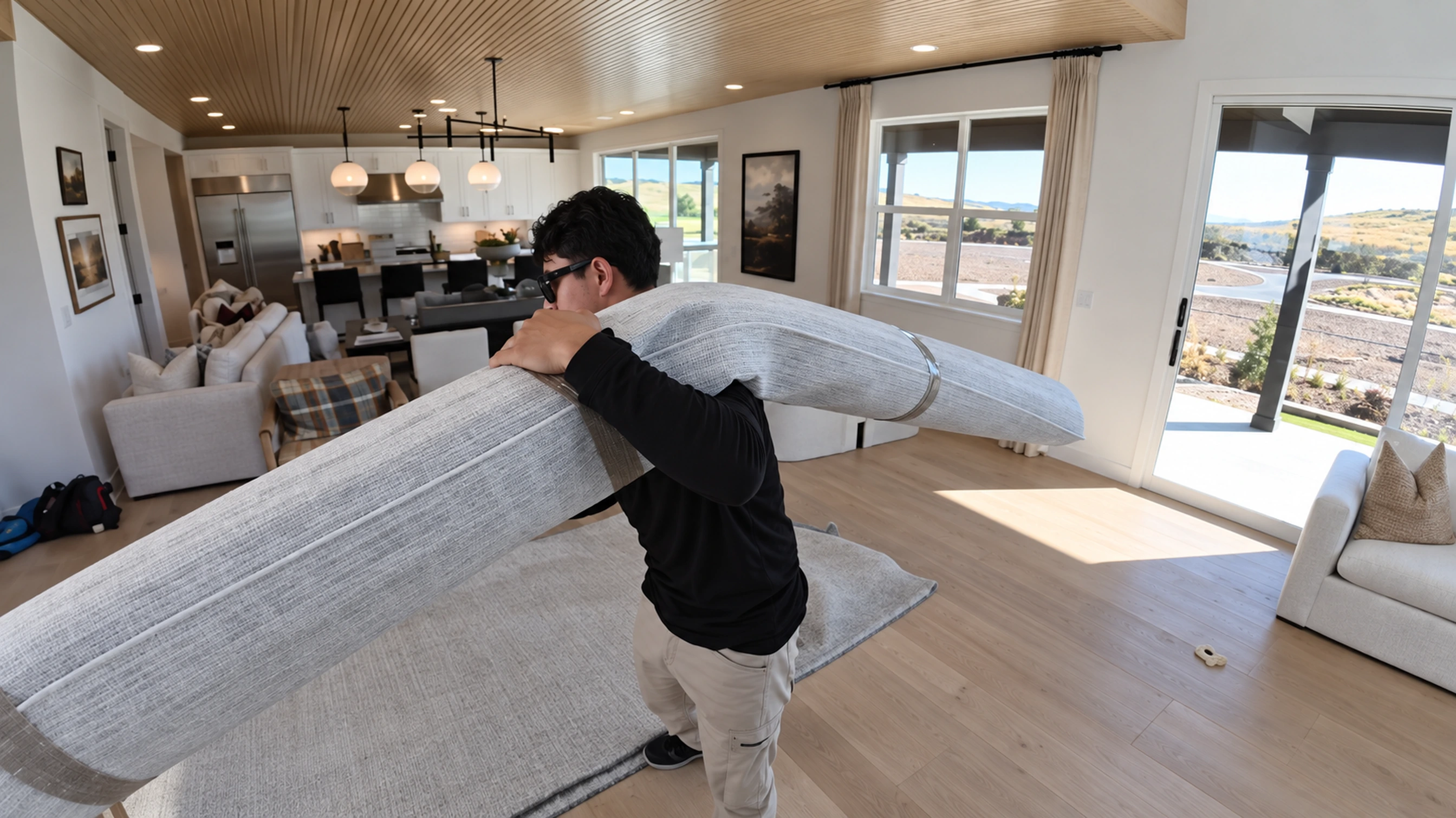 Moving preparation for Bonny Doon, California