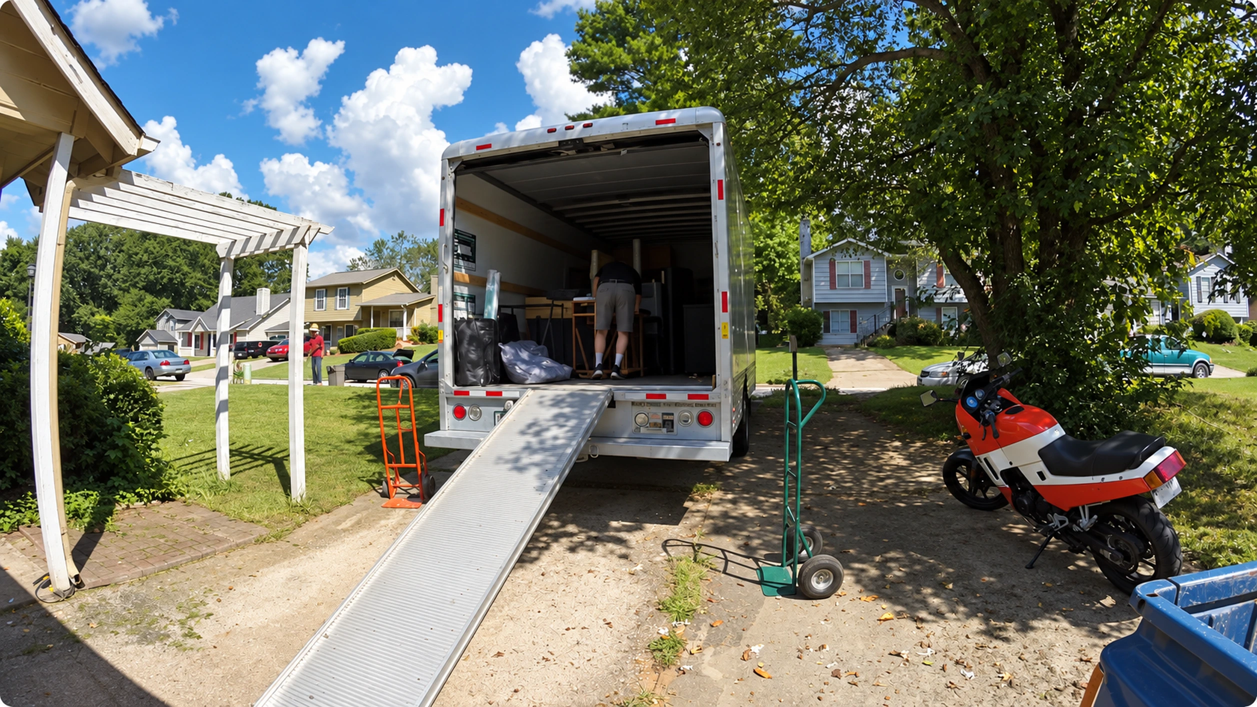 Moving preparation for Ben Lomond, California