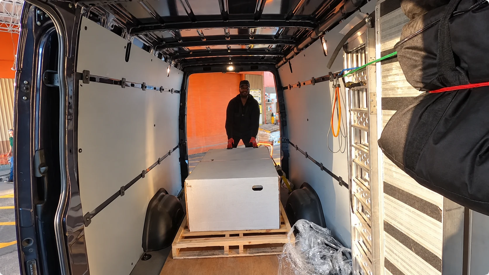 Moving preparation before loading begins